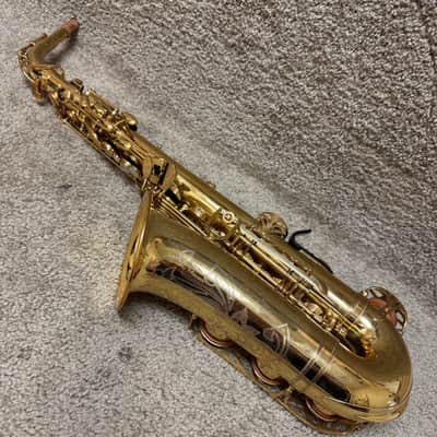 Yamaha YAS-62 MIJ Alto Saxophone Purple Logo W/ Case image 4