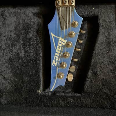 Ibanez RG870Z Premium Laser Blue EMG Attivi - Setup Baritona - Custodia Ibanez image 5