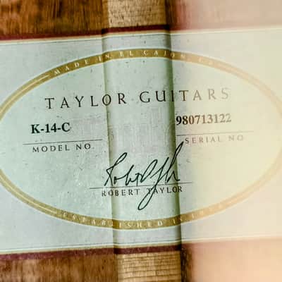 Taylor K14c 1998 with Neumman MCM 114 (New) image 8