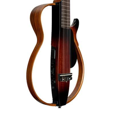 Pre-Owned Yamaha SLG200N Nylon-String Silent Acoustic-Electric Guitar - Tobacco Sunburst | Used image 1