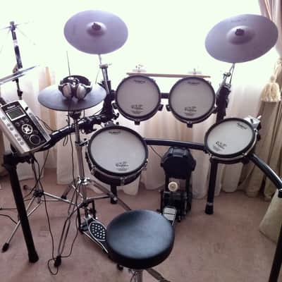 Roland TD‑9KX2 V‑Tour Mesh Electronic Drum Kit – Boxed + Extras