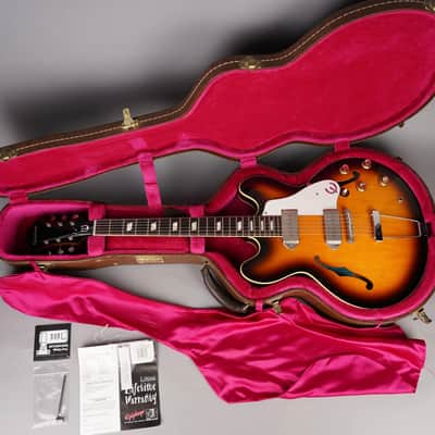 Epiphone Japan 1965 John Lennon Casino - MIJ 2005 - Sunburst w/HSC image 20