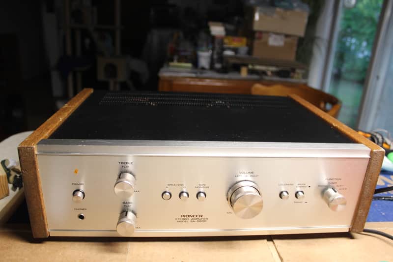 Restored Pioneer SA-5200 Integrated Amplifier image 1