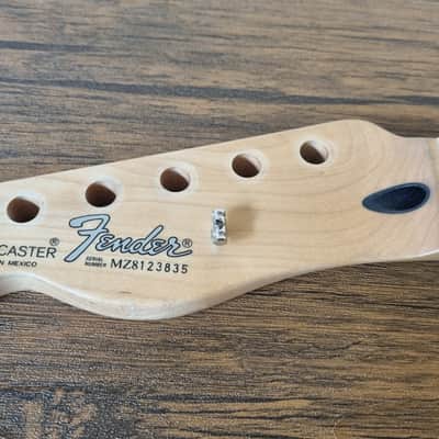 LEFT Handed 2008 Fender Telecaster Maple Tele Neck MIM Mexico Lefty image 2