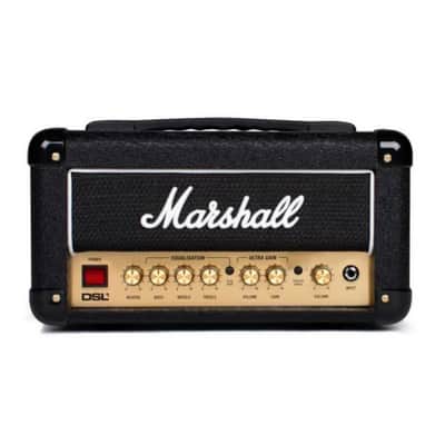Marshall DSL1HR 1-watt Tube Guitar Amplifier Head with 2 Channels, High/Low Power Modes, Speaker-emulated Line Out image 1