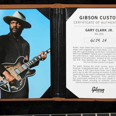 Gibson Custom Shop Gary Clark Jr. Signature ES-355 - VOS Cobra Burst #24 of 100 image 15