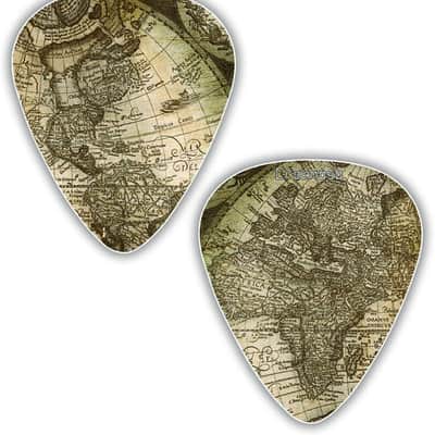 Vintage Guitar Picks (12-Pack) - Premium Music Gifts & Guitar Accessories for Husband Dad Boys Son Men Him Boyfriend Musician Gift – Medium Gauge Celluloid – Best Dad Gifts image 5