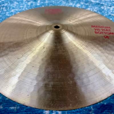 14” Paiste 2002 MEDIUM Bottom Hihat image 5