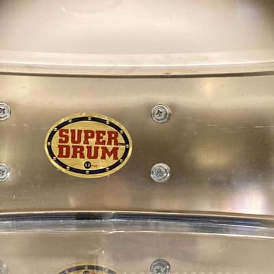 Superdrum 12 - 3.5x14" "Super Drum" Piccolo 12-Lug Snare Drum 2010's - Chrome image 11