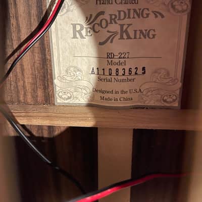 Recording King RO-227 image 6