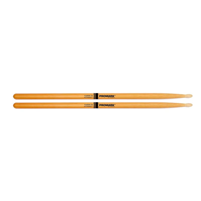 Pro-Mark TX7AW-AGC Classic 7A ActiveGrip Clear Drum Sticks image 1