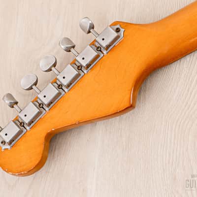 1987 Fender American Vintage '62 Stratocaster Candy Apple Red, 100% Original w/ Case, Corona image 5