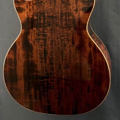 2025 Taylor Custom “B. Taylor” Grand Auditorium 12-Fret • Bob Taylor Designed • Stripy Sinker Redwood • Figured Blackwood • Running Horses • Serial #1205095104 image 3