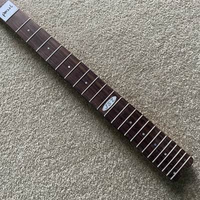 JSZ Maple Wood Guitar Neck, Rosewood 24 Frets Fingerboard image 4