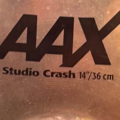 Sabian 14" AAX Studio Crash Cymbal 700 Grams image 2