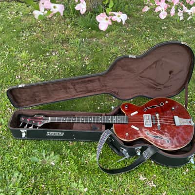 Gretsch 6071 Hollowbody Bass 1968 - Walnut image 3