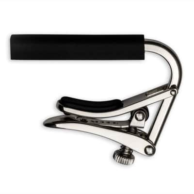 Shubb C2 Standard Nylon String Classical Guitar Capo, Polished Nickel image 3