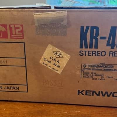 Kenwood KR-4070 AM-FM Stereo Receiver 1978 - 1981 - Silver image 4