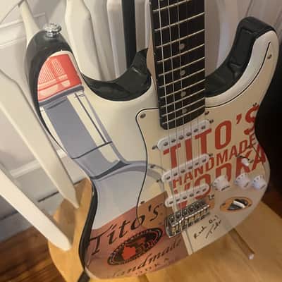 Silvertone Tito’s Vodka Promotional Electric Guitar - 2010s - Like New! image 13