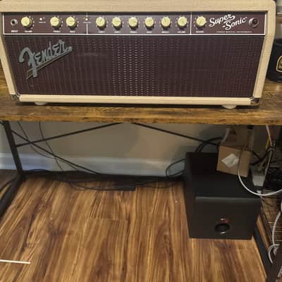 Fender Super-Sonic 22 22-Watt Guitar Amp Head - Blonde image 1