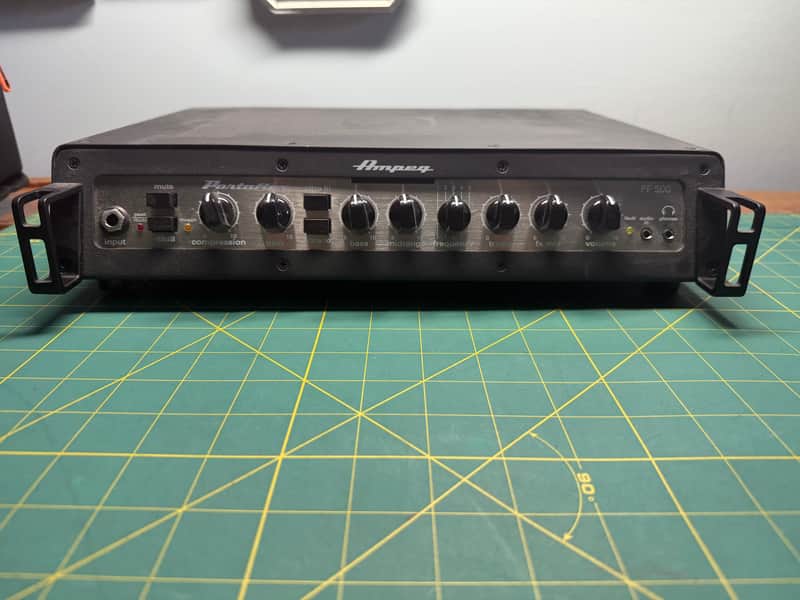 Ampeg PF-500 Portaflex 500-Watt Bass Amp Head 2011 - Present Black image 1