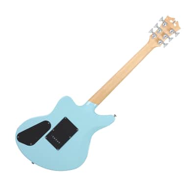 D'Angelico DAPBEDSBMCTR Premier Premier Bedford Series Electric Guitar, Sky Blue image 2