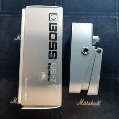 Boss GE-7 Equalizer (Black Label) OCT 1987 MIJ with BOX and Instructions image 6