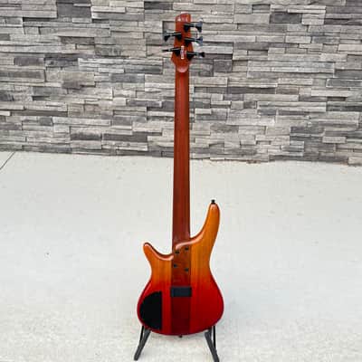 Ibanez SR875 5-String Bass, Autumn Leaf Gradation image 2