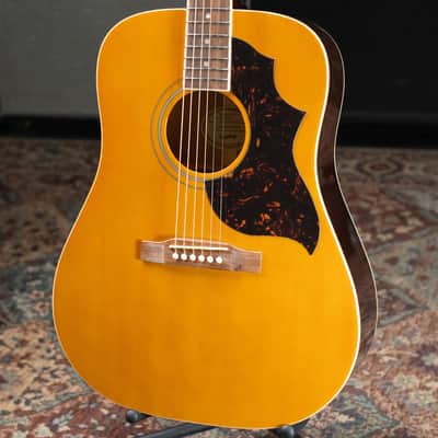 Epiphone Hummingbird Tribute Acoustic Guitar - Antique Natural image 3