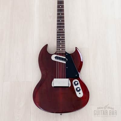 1972 Gibson SG-100 Cherry Vintage Guitar 100% Original w/ Case, Receipt & Hangtag image 2