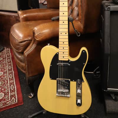 Squier Affinity Telecaster Black Pickguard, Butterscotch Blonde (USED) image 1