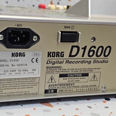 Korg D1600 16-track digital recording studio with built-in mixer image 17