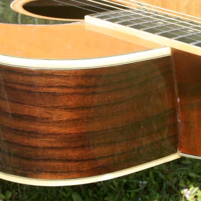 Morris F30 OOO size Guitar MIJ Circa 1980 Natural+ Hard Case image 14