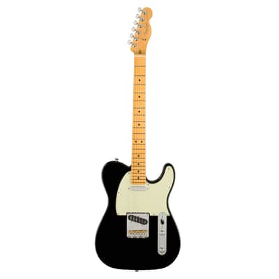 Used Fender American Professional II Telecaster - Black w/ Maple FB image 2
