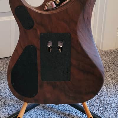 Washburn N4 Walnut Mourning Windows Inlays Proto Davies 2.0  2010 Nuno Bettencourt Signature image 2