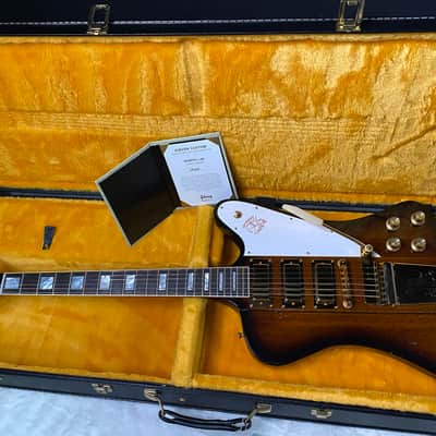NEW! Gibson Custom 1963 Firebird VII Maestro - Vintage Sunburst - Murphy Lab Light Aged - Gold Hardware - Custom Shop - 8.3lbs - Authorized Dealer - G07549 image 14