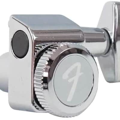 Genuine Fender Chrome Locking Tuner - SINGLE TUNER for E, B, or G String