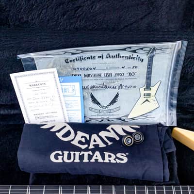 2010 Dean Custom Shop USA Dave Mustaine Zero “XO” Limited Edition 1 of 50, Signed w/ Case, CoA image 20