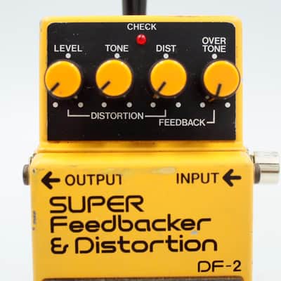 Boss DF-2 Super Feedbacker and Distortion 1985 Made In Japan Guitar Effect Pedal 544600 image 3