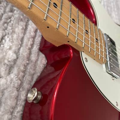 Squier Contemporary Telecaster HH (2018) – Dark Metallic Red, Maple Neck image 17