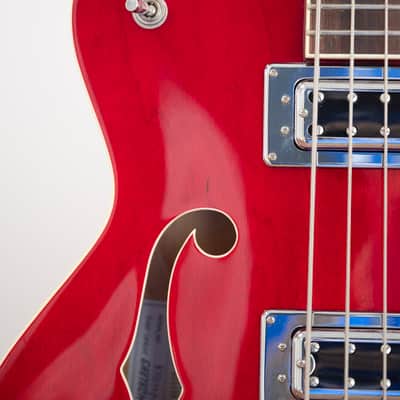 2012 Gretsch G5442BDC Double Cut Electromatic Bass - in Red image 14