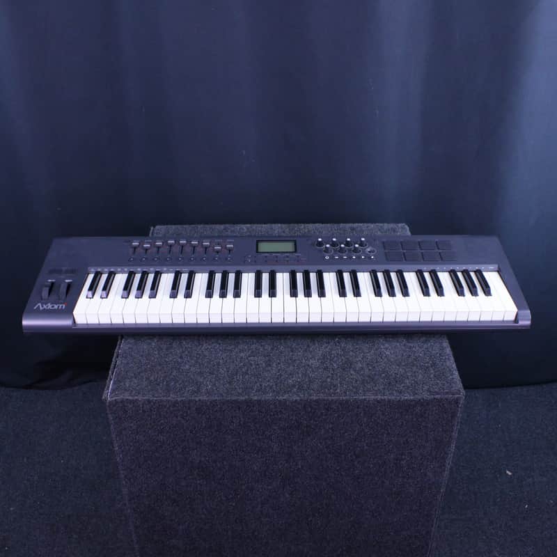 M-Audio Axiom 61 Key USB MIDI Keyboard Controller 2000s - Grey Bild 1