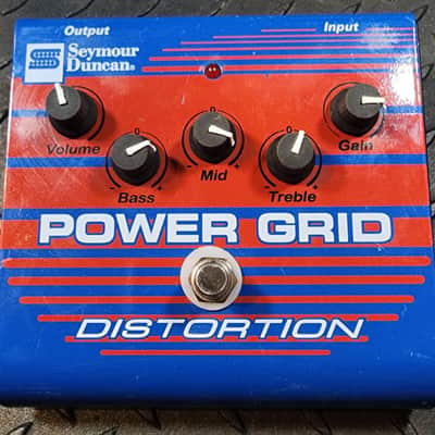 Seymour Duncan Power Grid Distortion 2010s - Blue/Red Graphic image 2