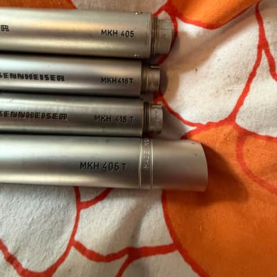 4 ( four ) Sennheiser MKH microphones + PSU / SUPERB sound!! image 16
