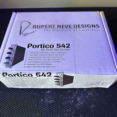 Rupert Neve Designs Portico 542 500 Series Tape Emulator Module 2013 - Present - White image 3