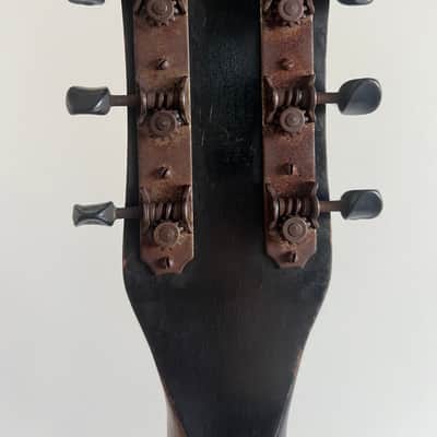 Harmony Ridgeway archtop acoustic  1943 Moon burst image 10