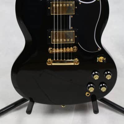 Epiphone SG Custom Electric Guitar, Ebony image 2