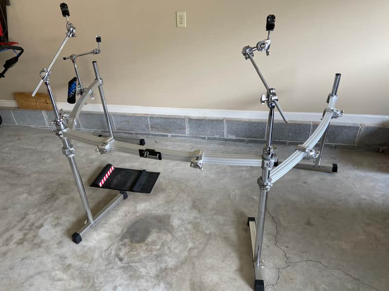 Pearl Icon DR503C Curved Drum Rack w/ extras
