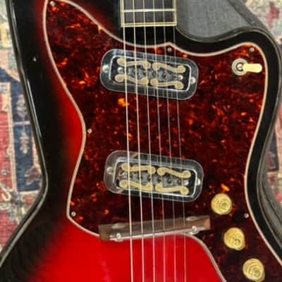 1960's Harmony Silhouette w/Moustache Gold-Foil Pickups image 6