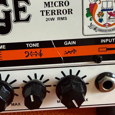 Orange Micro Terror 20-Watt Guitar Amp Head 2012 - Present - White image 2